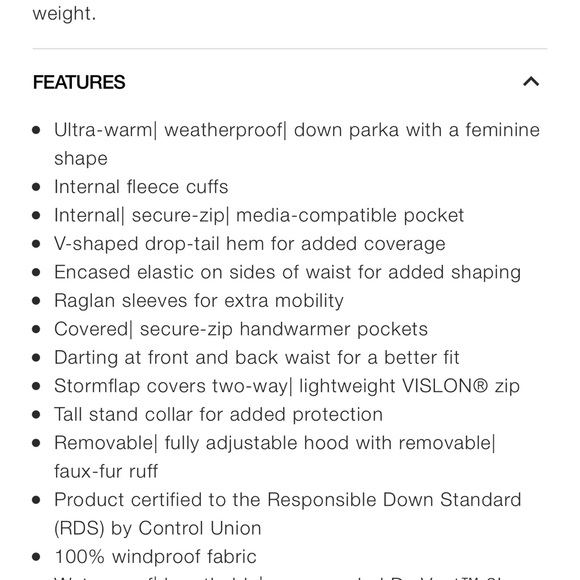 North Face Women’s Parka - Size Large - Picture 8 of 9